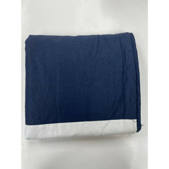 Pottery Barn Other Pottery Barn Linen Silk Drape Border 5 X 08 Navy White New 2 Available